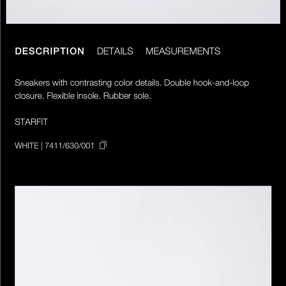 NWT Zara Kids Cream and Blue Velcro Sneakers - Picture 2 of 8